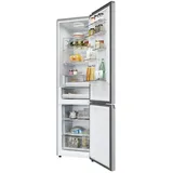 Haier 2D 60 Series 5 HDPW5620BNPK Kühl-Gefrierkombination (409 l, 2050 mm hoch, Silber)