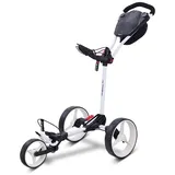 Big MAX Blade Trio 3-Rad Golftrolley Ultra flach 2023 (weiß)