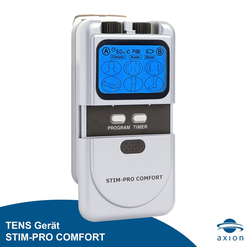 Axion TENS-Gerät STIM-PRO COMFORT mit 4 Elektroden zur Schmerztherapie, (Set), zur Schmerzbehandlung