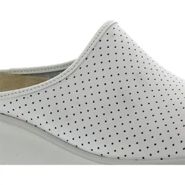 Berkemann Damen Tec-pro Thordu Pantoletten, Weiß Weiß 100, 38 2/3 EU