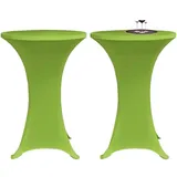deluke Stehtischhusse AMAU Grün Ø 60 cm 2er Set