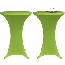 deluke Stehtischhusse AMAU Grün Ø 60 cm 2er Set