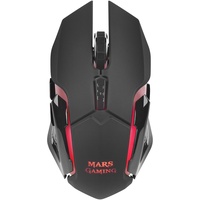 Mars Gaming MMW - 3200DPI kabellose PC-Maus, RGB Flow,