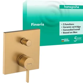 Hansgrohe Finoris Einhandwannenarmatur Unterputz Brushed Bronze