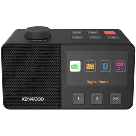 Kenwood CRM70DABB DAB+ Radio schwarz