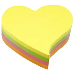 inFO Herz Haftnotizen 7,0 x 7,0 cm