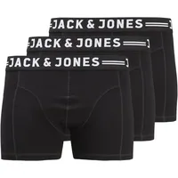 JACK & JONES Boxershorts schwarz 7XL 3er Pack