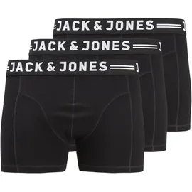 JACK & JONES Boxershorts schwarz 7XL 3er Pack