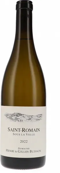 Saint-Romain blanc Sous La Velle AOC Henri & Gilles Buisson 2022 BIO