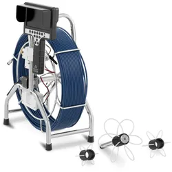 Steinberg Systems Rohrkamera - 60 m - 12 LED - 7" TFT-Farbbildschirm