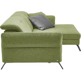Set One by Musterring Eckcouch Polyester 2-Sitzer Grün
