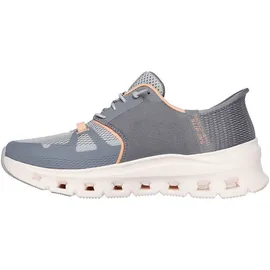 SKECHERS Glide-Step Pro Gray Mesh / Orange Trim 36