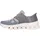 SKECHERS Glide-Step Pro Gray Mesh / Orange Trim 36