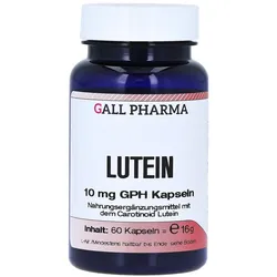 Lutein 10 mg Kapseln 60 St