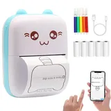 Kabelloser Bluetooth-Thermodrucker,Multifunktions-Minidrucker