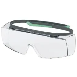 uvex super OTG planet Schutzbrille, kratzfest, beschlagfrei 9169295 , Farbe: anthrazit /jade
