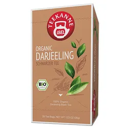 TEEKANNE ORGANIC DARJEELING Bio-Tee 20 Portionen