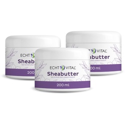 Echt Vital Sheabutter Creme 3x200 ml