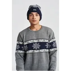 STIHL Beanie WINTER SEASON 23 Blau/Grau
