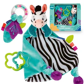 Ravensburger Play+ Fühlen, rasseln, spielen (Geschenk-Set: Zebra)