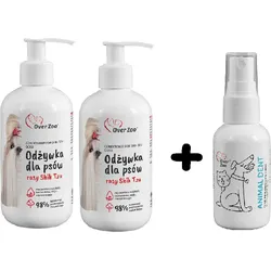 Over Zoo Conditioner für Shih Tzu 2x240 ml + OVER ZOO Animal Dent 50ml GRATIS!