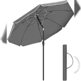 SONGMICS Ø 160 cm Grau
