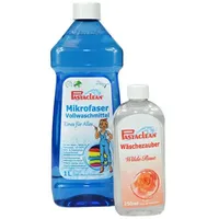 Pastaclean® 1 Liter Flüssigwaschmittel + 250ml Wäschduft (Wilde Rose)