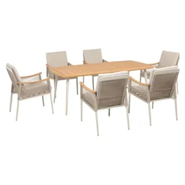 Garden Pleasure Tulum Set 7-tlg. Beige