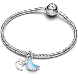 Pandora Halbmond Blau 794272C01