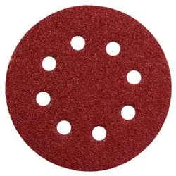 Metabo 631583000, Sandpapier, Metall, Polyester, Edelstahl, Stahl, Holz, Rot, Ru