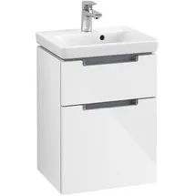 Villeroy & Boch Waschtischunterschrank 2 Auszüge 44 x 59 x 35,2 cm Glossy White