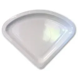emissimo Pizzateller aus Pappe, PE-beschichtet, dreieckig 1/4 - Form: Dreieckig 1/4 -  400 Stück