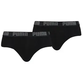 Puma Basic Slips black/black M 2er Pack