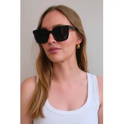 Aisha Sonnenbrille - Schwarz - TeeShoppen