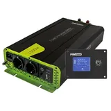 ProUser Spannungswandler, Sinus 1500W 12V - 230 V/AC inkl. Fernbedienung, USV-Funktion, Netzvorrang