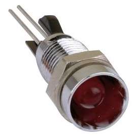 Mentor 2664.1001 2664.1001 LED-Fassung Metall Passend für (LEDs) LED 5mm Schraubbefestigung