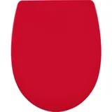 Cerro WC Sitz mit Absenkautomatik Polypropylen Anthrazit Rot