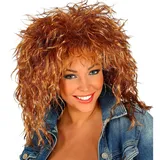 W WIDMANN MILANO Party Fashion - Perücke 80er Jahre, Rockstar, Popstar, Kunsthaar, Motto-Party, Karneval
