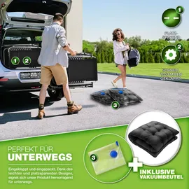 tillvex Sonnenliege 200 x 60 x 22 cm Grau