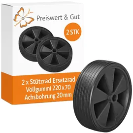 Preiswert & Gut Stützrad Ø 215 mm für Anhänger