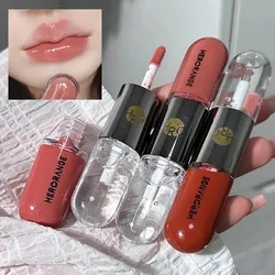 Lips Gloss Moisturizer Plumper Lip Glaze Lasting Lipstick Transparent Waterproof Volume Lip Makeup Cosmetics