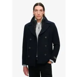 Superdry für Herren. M5011792A 2-in-1-Wolljacke navy (M), Lässig, Wolle, Marine