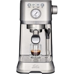 Solis Espressomaschine Barista Perfetta Plus, Siebträgermaschine, Silber