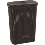 Curver Wäschekorb 40L, Braunes Rattan