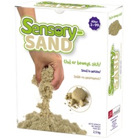 JH-Products Knetsand Kinetic Sand Sensory-Sand 2,5 kg - kinetischer Sand, Modelliermasse beige