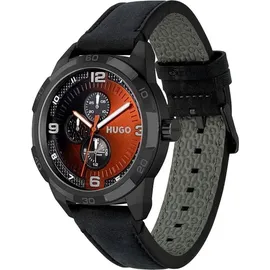 HUGO BOSS Reloj Uni Hugo Boss 1530275 (Ø 45 mm) - Schwarz/Orange