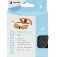 Velcro VEL-EC60254 Klettverschluss Schwarz 1 Stück(e)