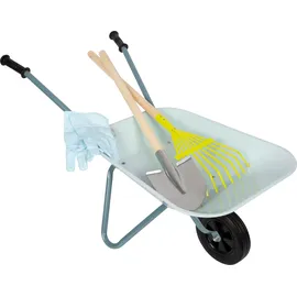 Small Foot Company Gartenwerkzeug-Set mit Schubkarre 12799