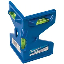 Silverline Pfosten-Wasserwaage 140 x 100 mm
