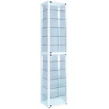 VCM Standvitrine Kavisa XXL weiß